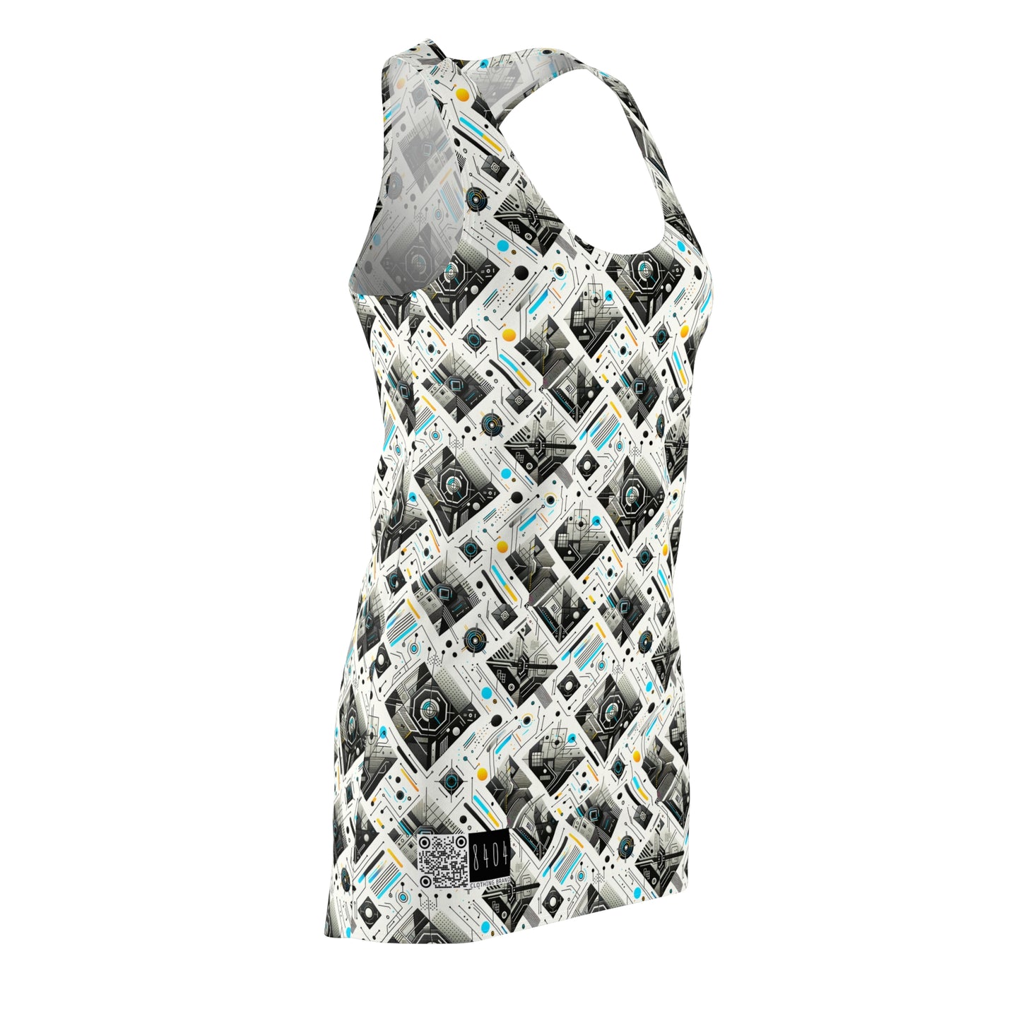 Tech Minimalism Minimalist Tech Women's Cut & Sew Racerback Dress - 8404 Design-47