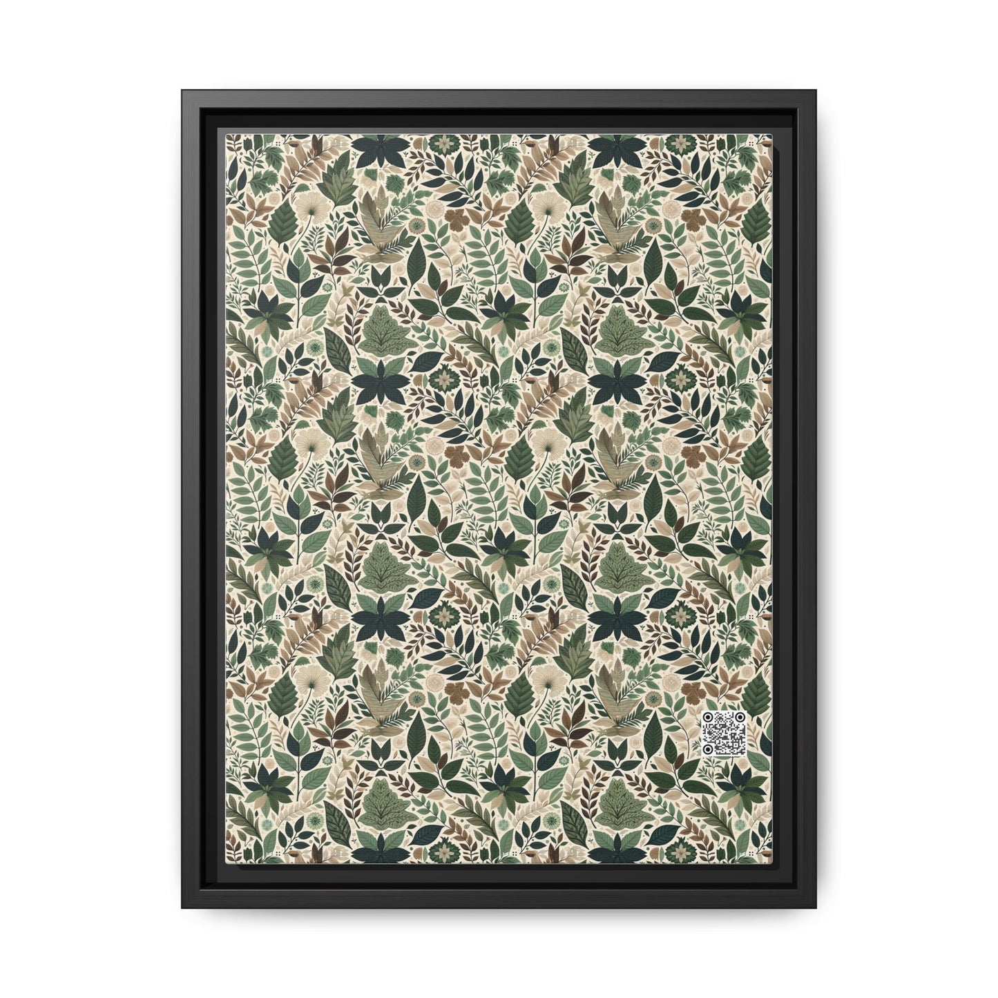 Streetwear Sustainability Environmentally Conscious Streetwear with a Natural Aesthetic Matte Canvas, Framed (multi-color) - 8404 Design-57 A