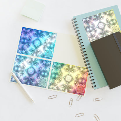 Iridescent Tech Fusion Tech-Forward Streetwear Sticker Sheets - 8404 Design-61