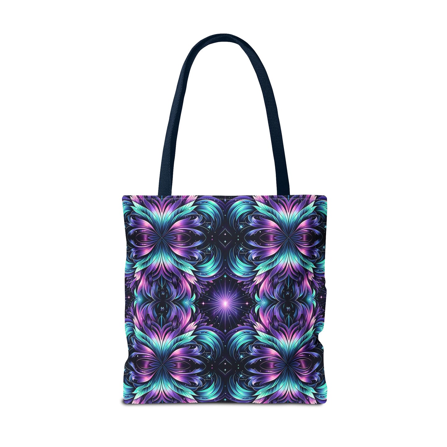 Iridescent Dream Futuristic Tech Tote Bag - 8404 Design-60