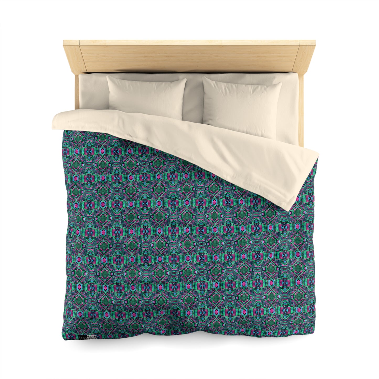 Digital Glitch Vibes Tech-Inspired Streetwear Microfiber Duvet Cover - 8404 Design-71