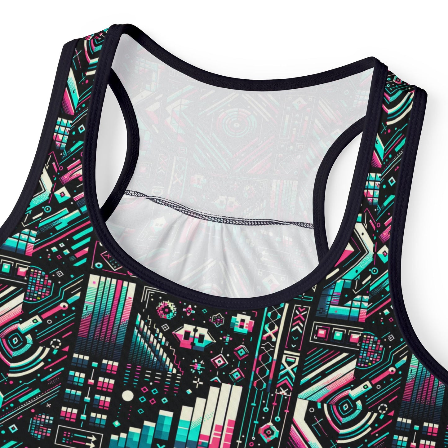 Digital Artistry Digital-native Streetwear Women's Tank Top - 8404 Design-60