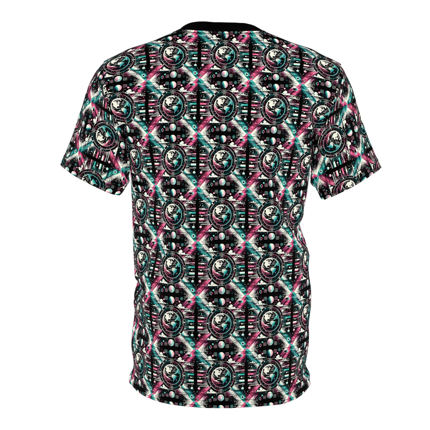 Digital Artistry Digital-native Streetwear Unisex Cut & Sew Tee - 8404 Design-62