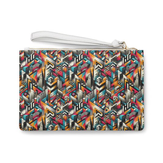 Graffiti Revival Urban Street Art Clutch Bag - 8404 Design-62
