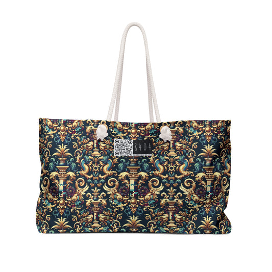 Digital Renaissance Modern Baroque Fusion Weekender Bag - 8404 Design-57