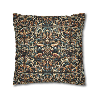 Urban Renaissance Historical Fusion With Street Edge Spun Polyester Square Pillowcase - 8404 Design-59