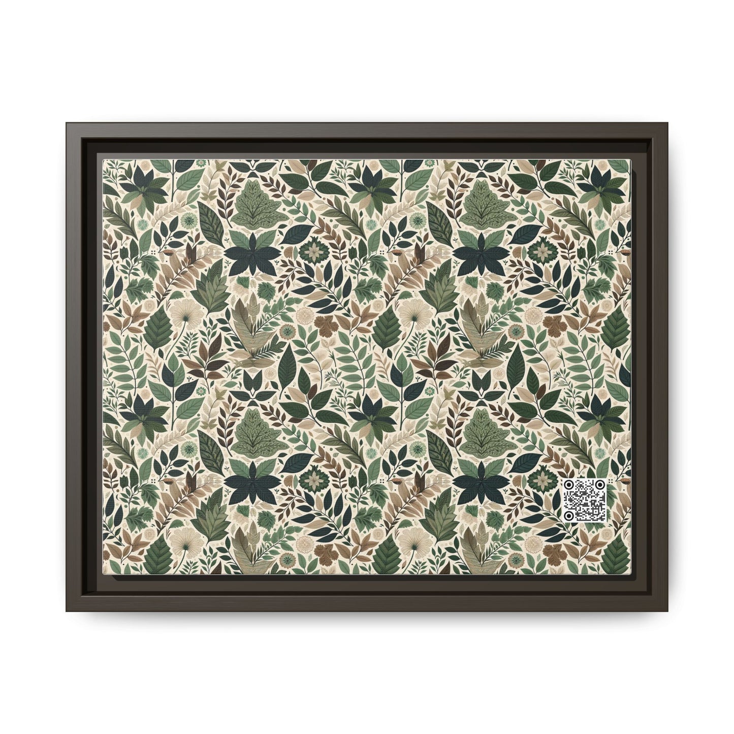 Streetwear Sustainability Environmentally Conscious Streetwear with a Natural Aesthetic Matte Canvas, Framed (multi-color) - 8404 Design-57 A