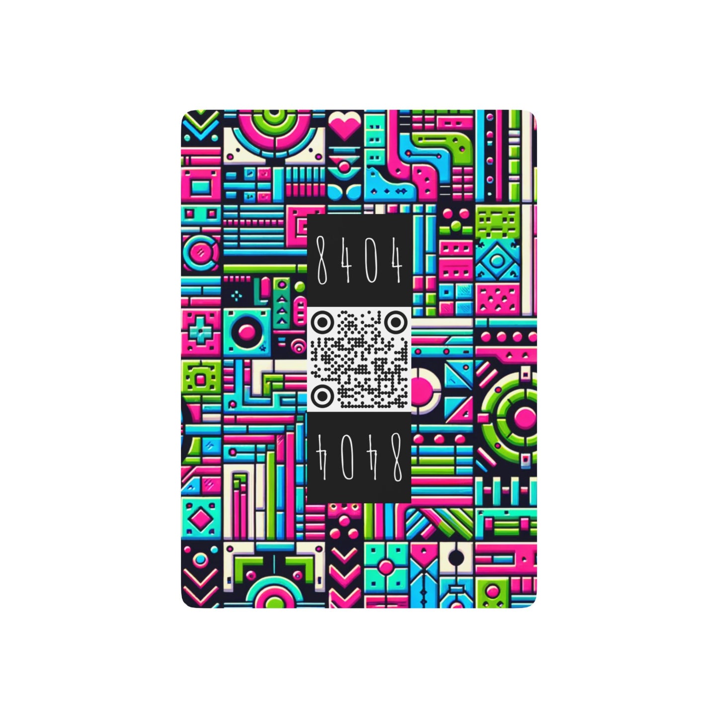 Neon Street Pop Vibrant and Eye-catching Poker Playing Cards - 8404 Design-62 B