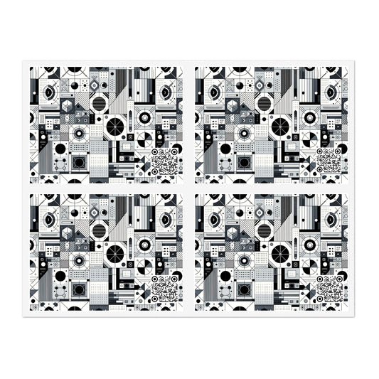 Digital Minimalism Minimalist Tech Sticker Sheets - 8404 Design-65