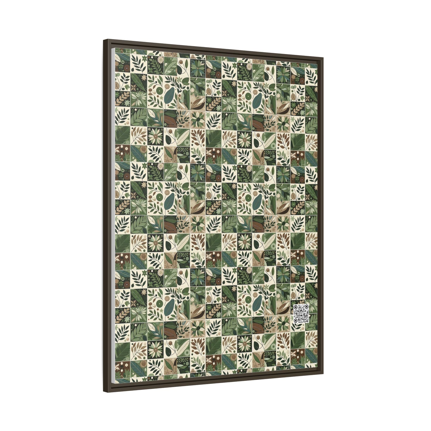 Streetwear Sustainability Environmentally Conscious Streetwear with a Natural Aesthetic Matte Canvas, Framed (multi-color) - 8404 Design-57 A