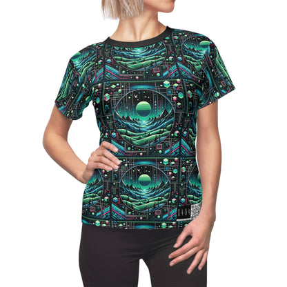 Digital Adventure Graphics Digital Explorer Women's Cut & Sew Tee - 8404 Design-59