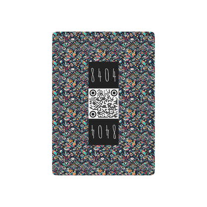 Digital Art Movement Contemporary Digital Poker Playing Cards - 8404 Design-56 S