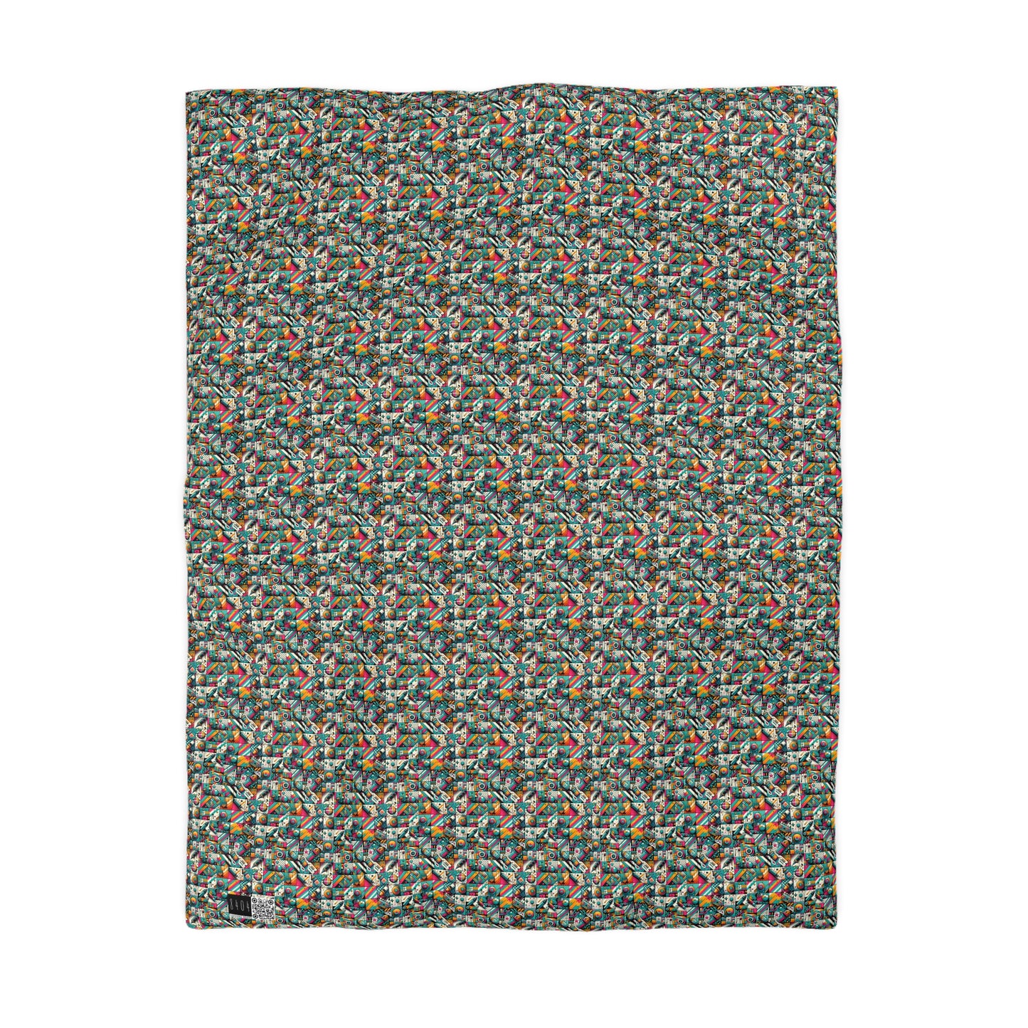 Graffiti Fusion Modern Street Art Fusion Microfiber Duvet Cover - 8404 Design-58