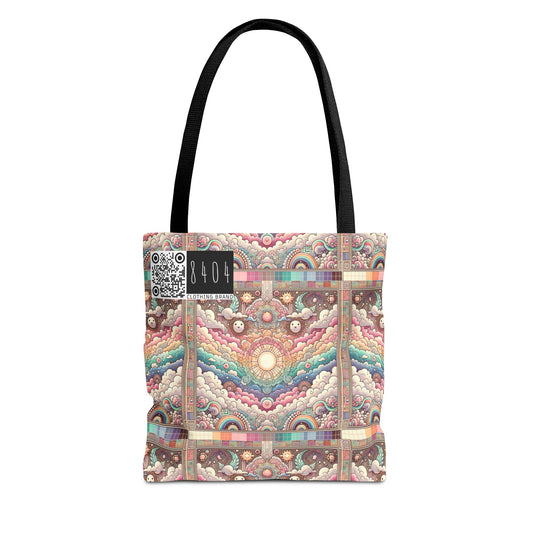Digital Dreamland Whimsical and Nostalgic Streetwear With a Digital Twist Tote Bag - 8404 Design-56
