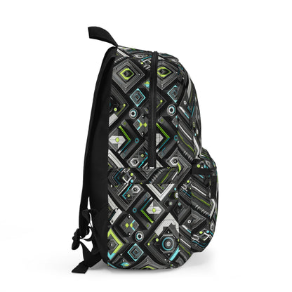Tech-Infused Activewear Modern Tech Minimalism Backpack - 8404 Design-49