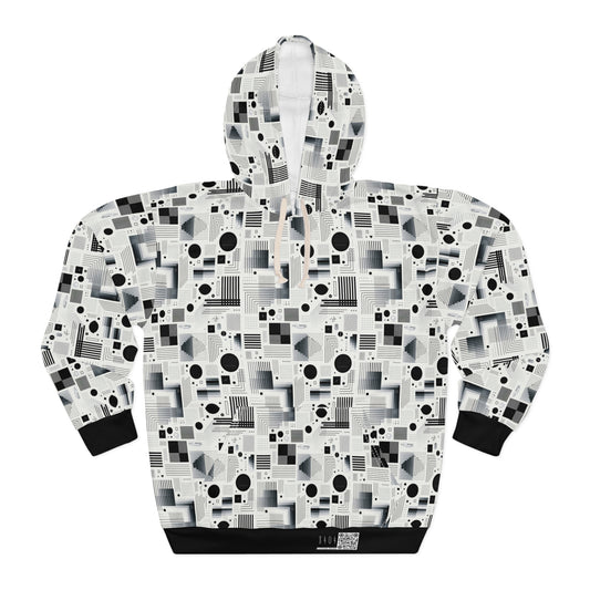 Digital Minimalism Minimalist Tech Pullover Hoodie - 8404 Design-60