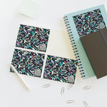 Tech-Forward Graphics Tech-Forward Streetwear Blending Human Creativity With Ai Innovation Sticker Sheets - 8404 Design-47