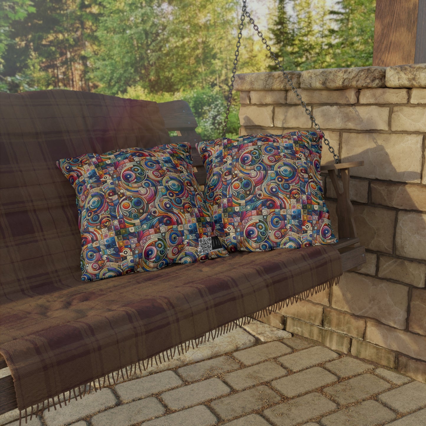Digital Artistic Expression Artistic Streetwear Outdoor Pillow - 8404 Design-49
