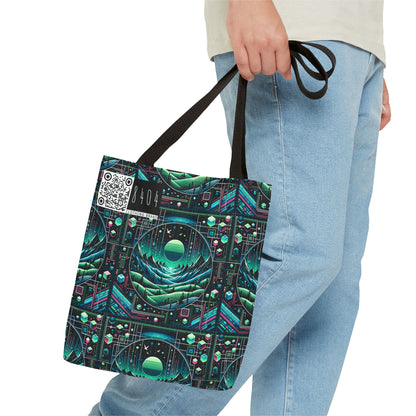 Digital Adventure Graphics Digital Explorer Tote Bag - 8404 Design-59