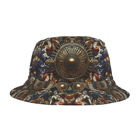 Digital Renaissance Luxurious Streetwear Inspired By Classical Art With a Modern Twist Bucket Hat - 8404 Design-55