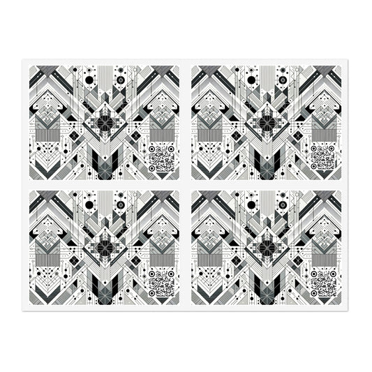 Digital Minimalism Minimalist Tech Sticker Sheets - 8404 Design-59