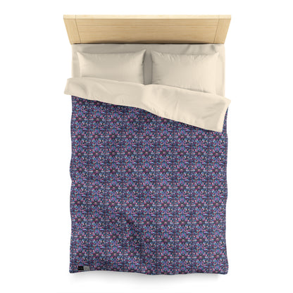 Digital Rebellion Youthful Streetwear with a Rebellious Digital Twist Microfiber Duvet Cover - 8404 Design-65