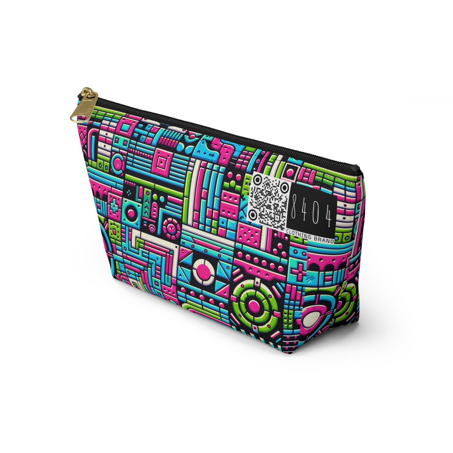 Neon Street Pop Vibrant and Eye-catching Accessory Pouch W T-bottom - 8404 Design-62