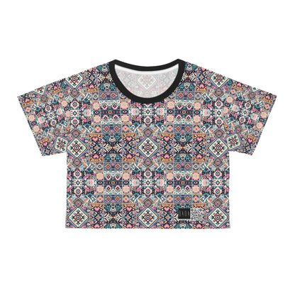 Digital Artisanal Fusion Digital Artisanal Crop Tee - 8404 Design-65