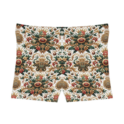Monogram Madness Luxurious Streetwear Women's Shorts - 8404 Design-68