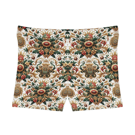 Monogram Madness Luxurious Streetwear Women's Shorts - 8404 Design-68
