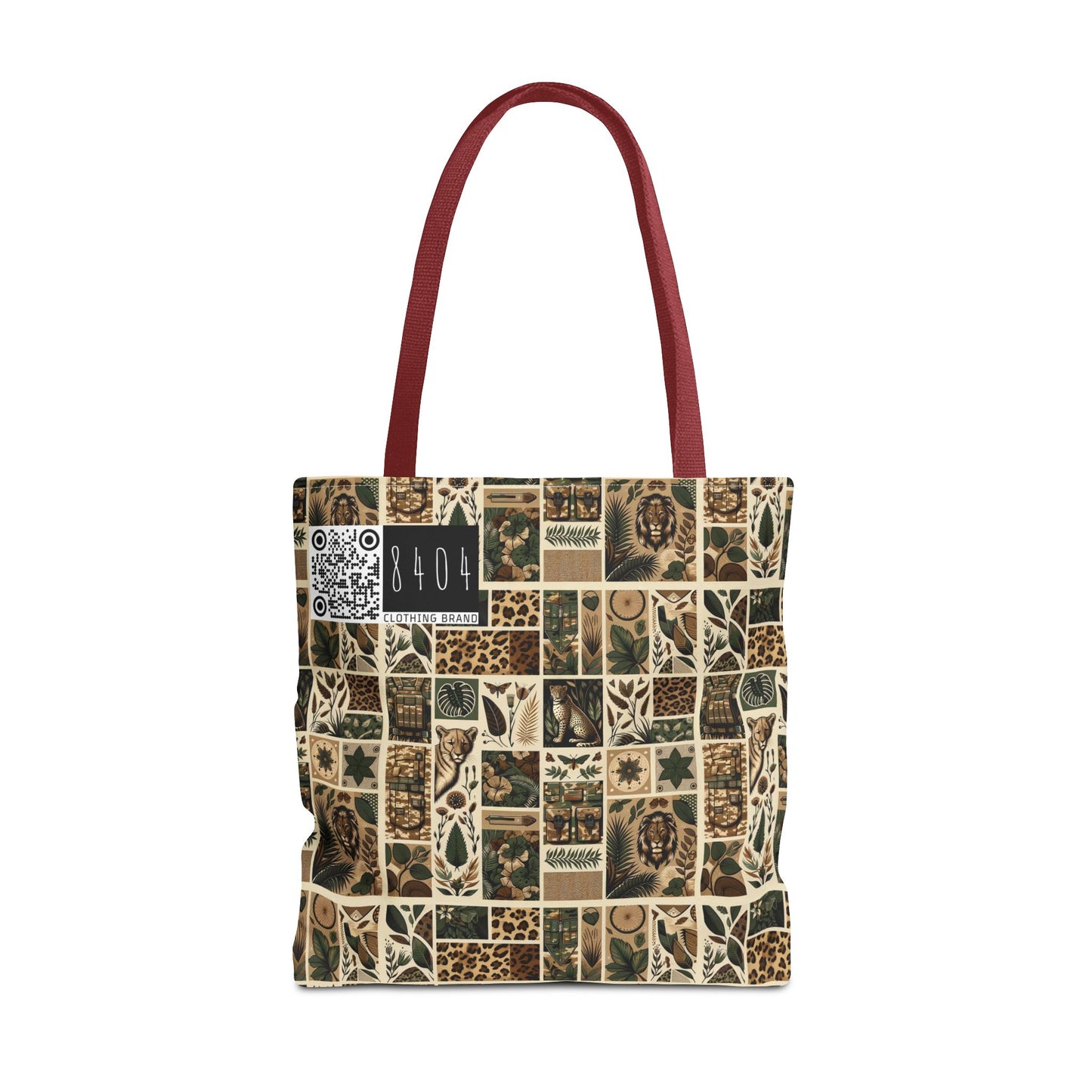 Streetwear Safari Urban Jungle Explorer Tote Bag - 8404 Design-51