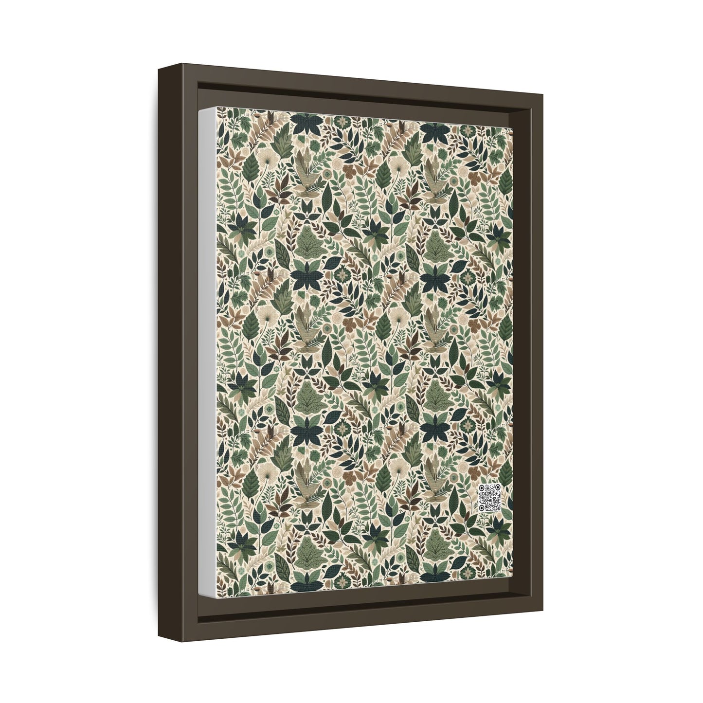 Streetwear Sustainability Environmentally Conscious Streetwear with a Natural Aesthetic Matte Canvas, Framed (multi-color) - 8404 Design-57 A