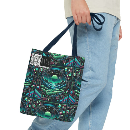 Digital Adventure Graphics Digital Explorer Tote Bag - 8404 Design-59
