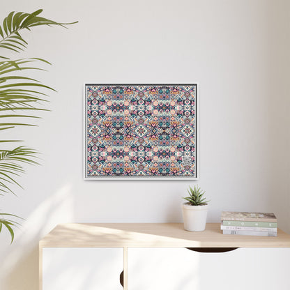 Matte Canvas, Framed (multi-Color) - 8404 Design-01