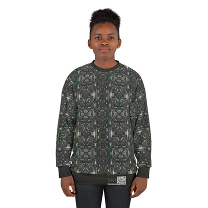 Tech Noir Tech-Forward Minimalism Sweatshirt - 8404 Design-52