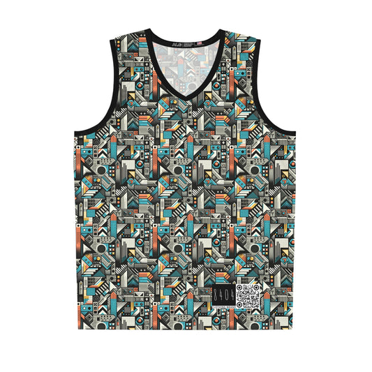 Digital Street Art Urban Street Style Basketball Jersey - 8404 Design-81