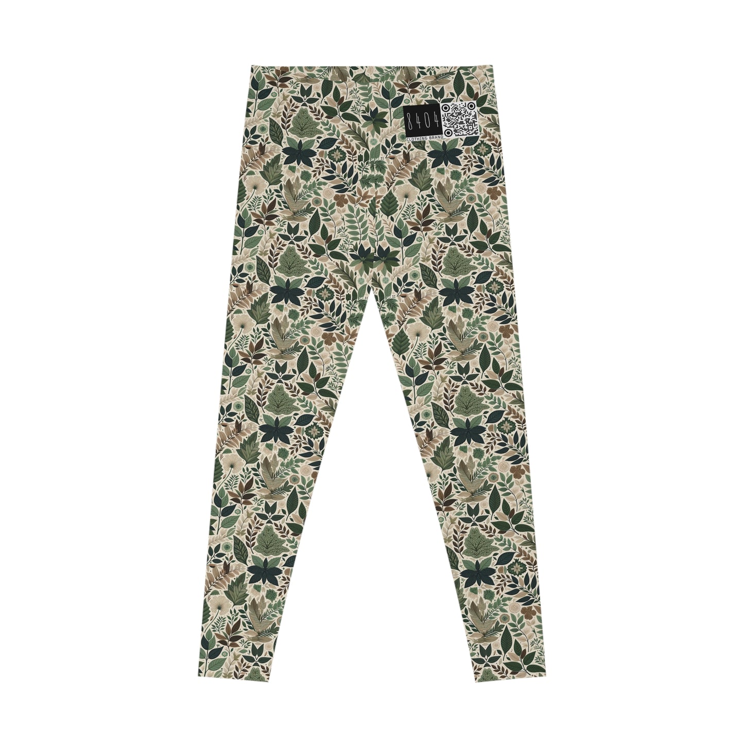 Streetwear Sustainability Environmentally Conscious Streetwear with a Natural Aesthetic Stretch Leggings - 8404 Design-57