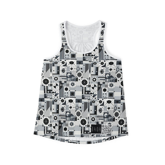 Digital Minimalism Minimalist Tech Women's Tank Top - 8404 Design-65