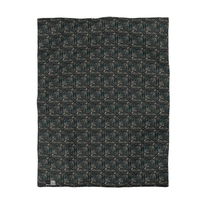 Tech Noir Futuristic Tech Aesthetic with a Dark Twist Microfiber Duvet Cover - 8404 Design-59