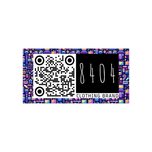 Digital Nostalgia Modern Retro Fusion Bumper Sticker - 8404 Design-64