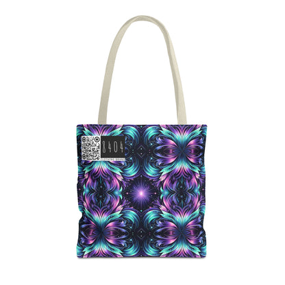 Iridescent Dream Futuristic Tech Tote Bag - 8404 Design-60