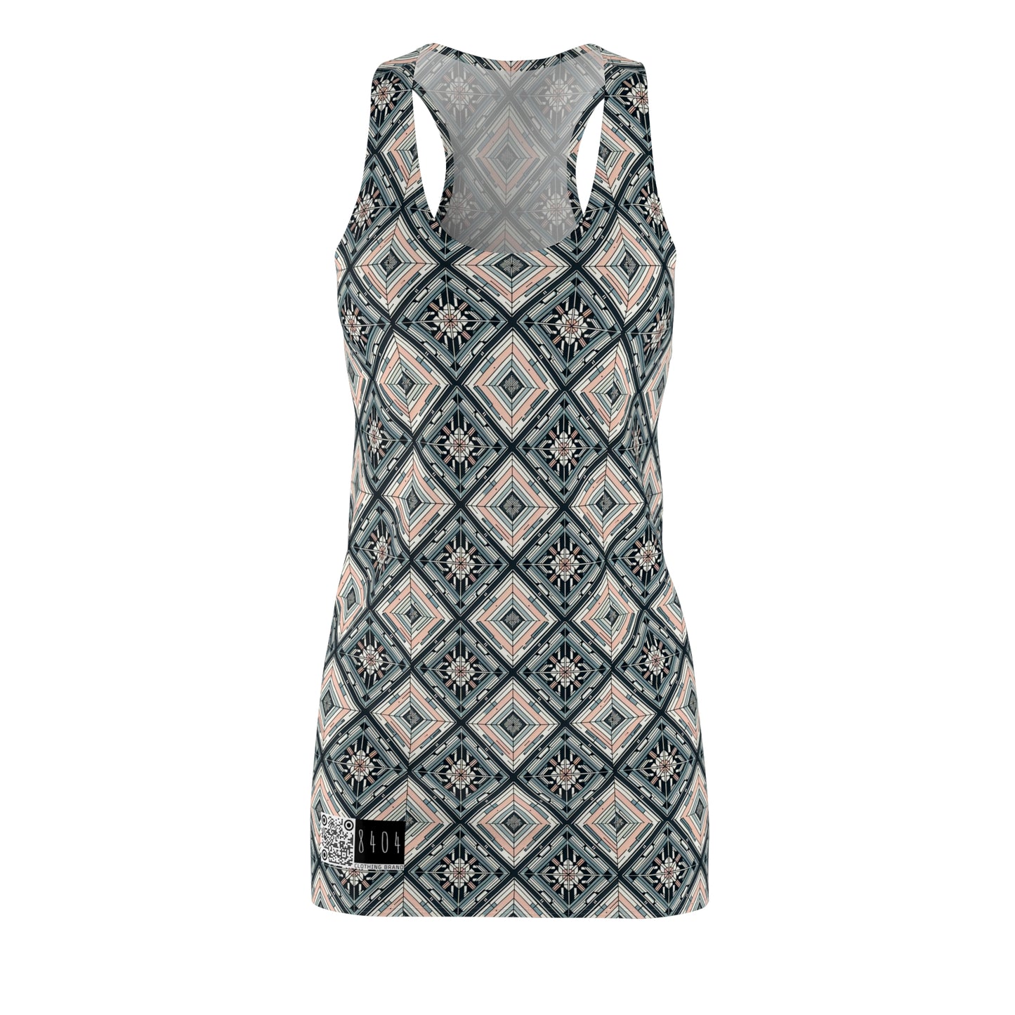 Tech Minimalism Minimalist Tech Women's Cut & Sew Racerback Dress - 8404 Design-60