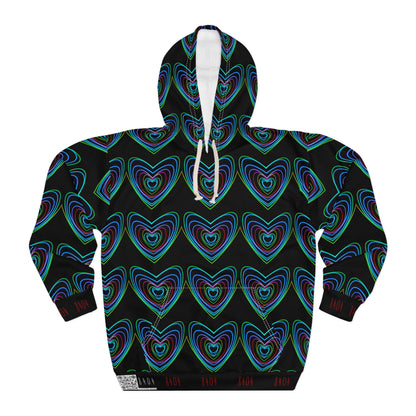 8404's Unisex Adult "glows of Love" Fashion Pullover Hoodie