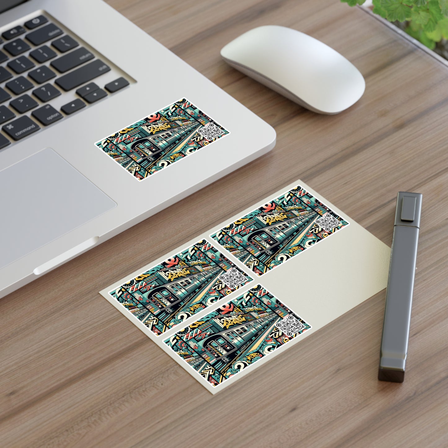 Retro Graffiti Revival Retro Urban Street Art Sticker Sheets - 8404 Design-47