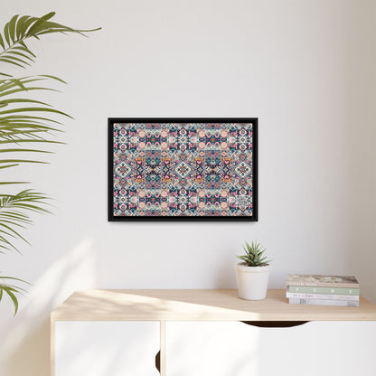 Matte Canvas, Framed (multi-Color) - 8404 Design-01