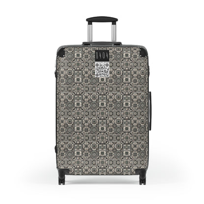 Cyber Garden Party Tech Garden Extravaganza Suitcase - 8404 Design-45