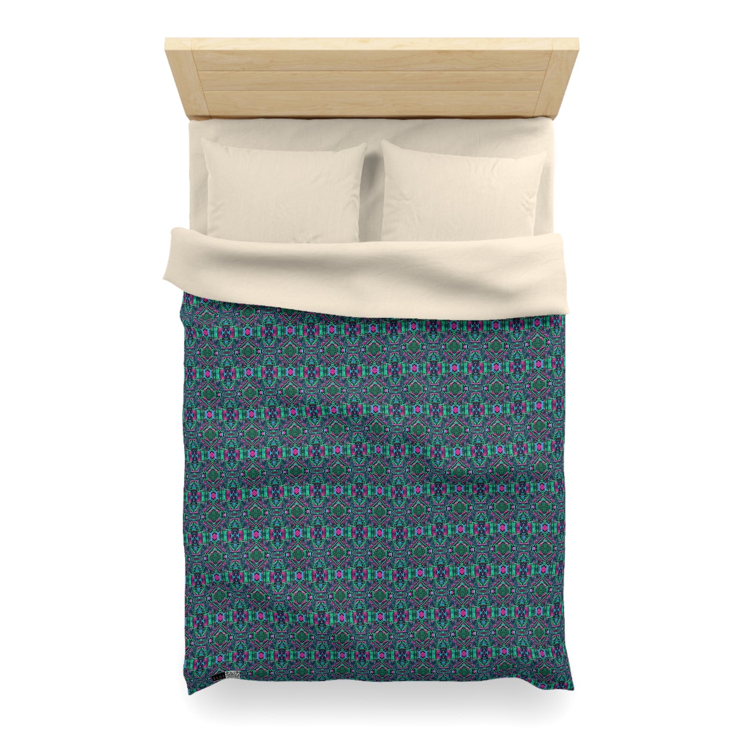 Digital Glitch Vibes Tech-Inspired Streetwear Microfiber Duvet Cover - 8404 Design-71