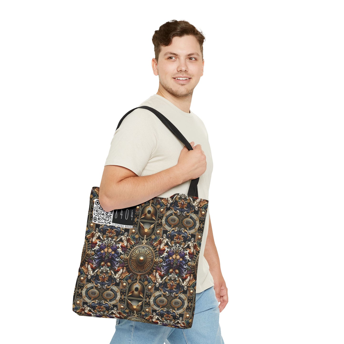 Digital Renaissance Luxurious Streetwear Inspired By Classical Art With a Modern Twist Tote Bag - 8404 Design-55