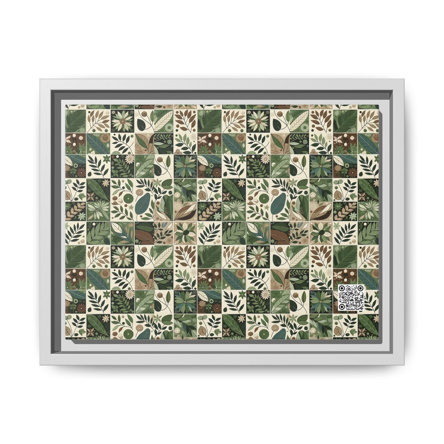 Streetwear Sustainability Environmentally Conscious Streetwear with a Natural Aesthetic Matte Canvas, Framed (multi-color) - 8404 Design-57 A