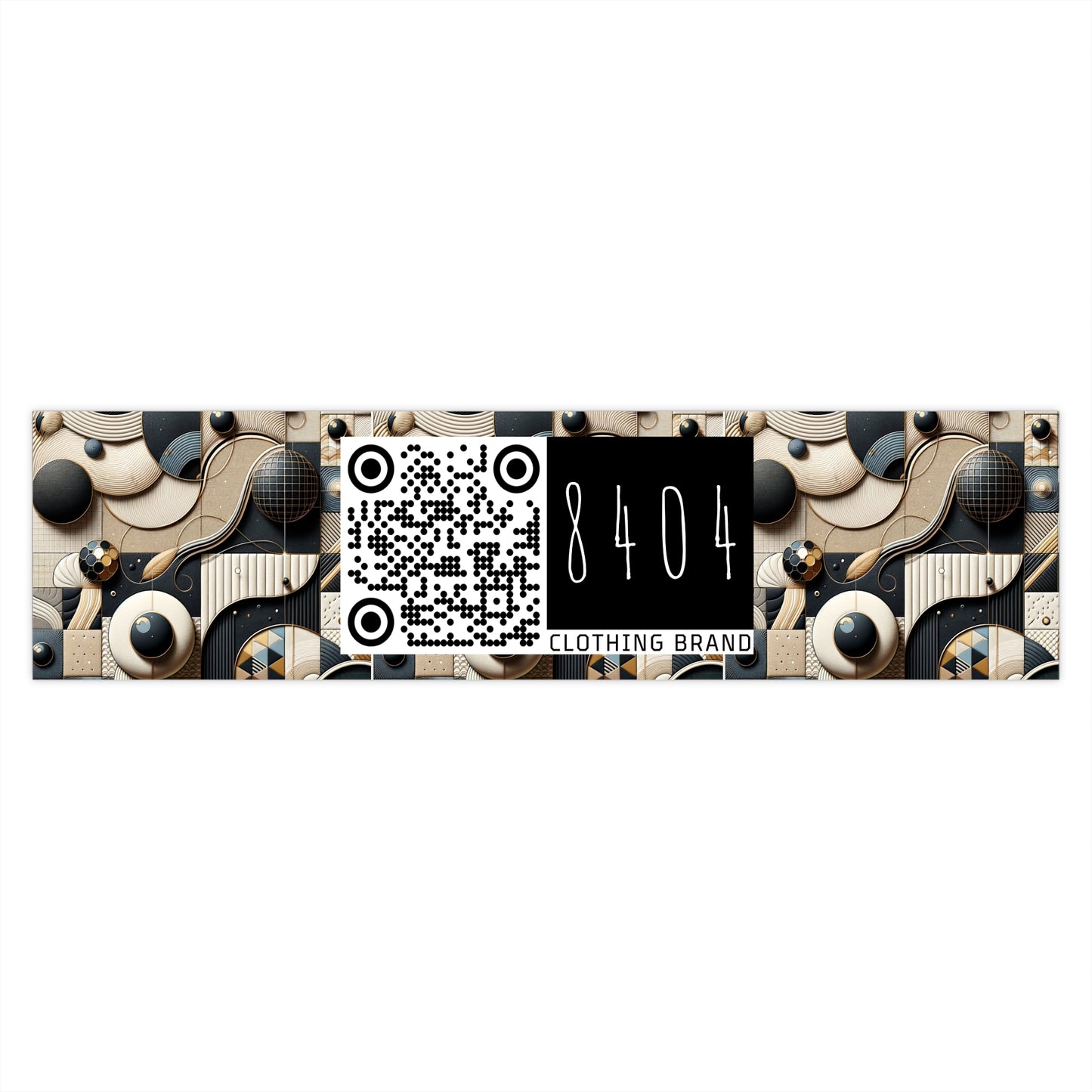 Tech-forward Luxe Streetwear Tech Luxe Fusion Bumper Sticker - 8404 Design-71